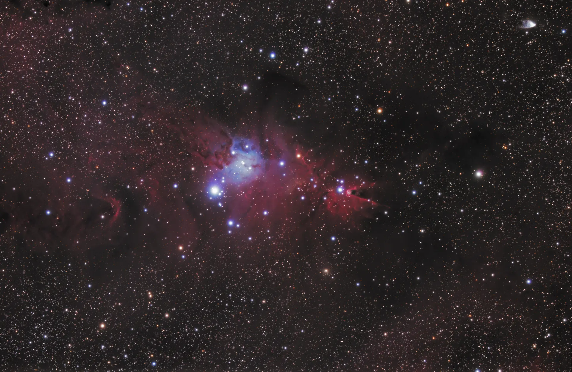 ערפילית NGC 2264 · Cone Nebula