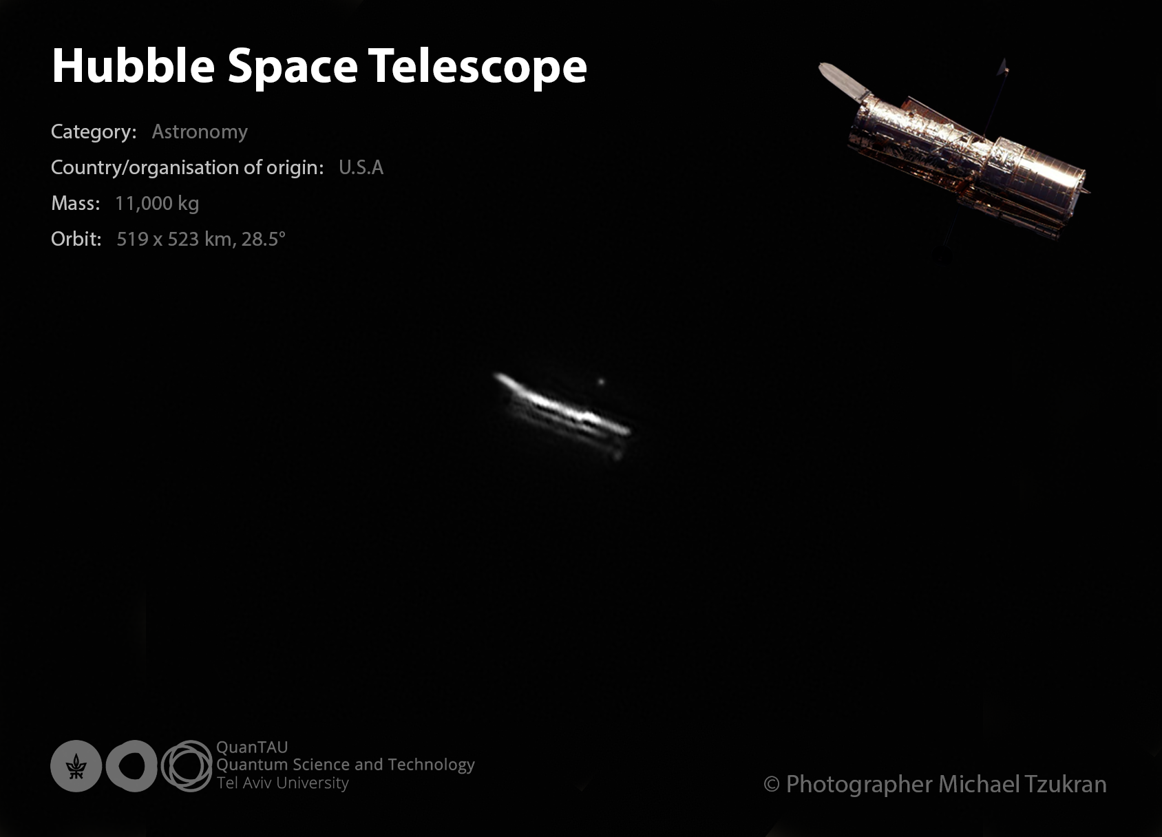 טלסקופ האבל Hubble · מעבר בשמיים