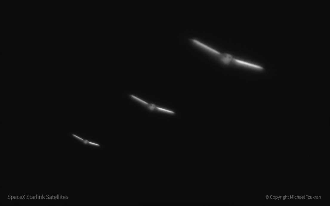 לווייני SpaceX Starlink · במסלול