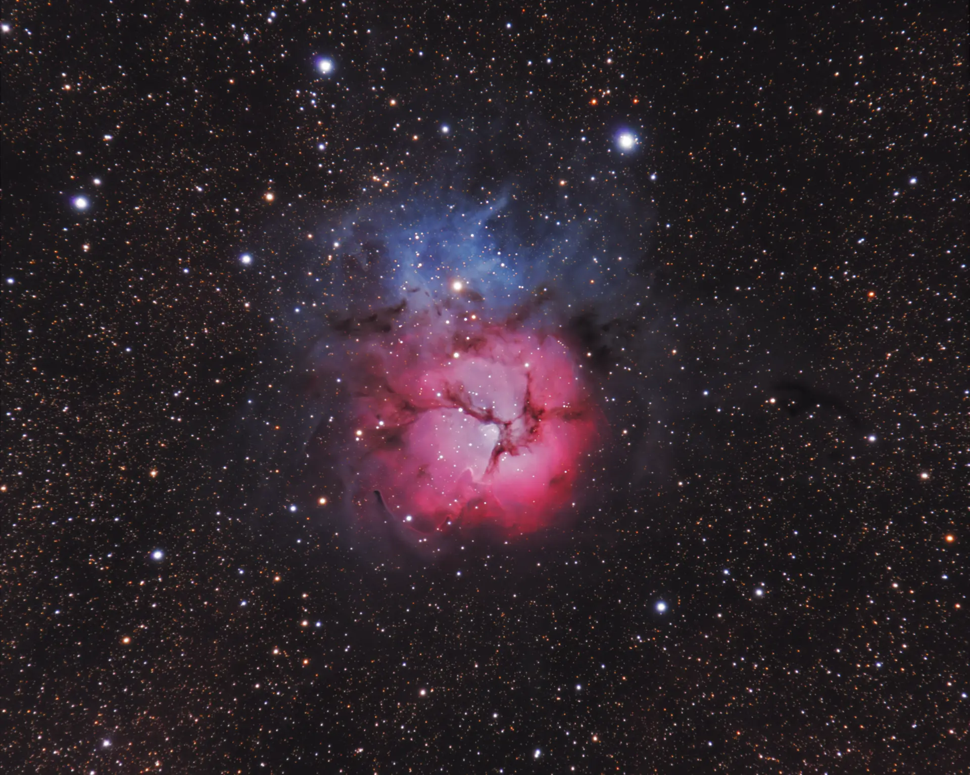 ערפילית השלושה · M20 Trifid
